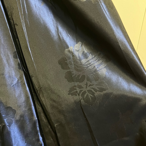 Vintage Laura Ashley Taffeta sweetheart dress size 12 - Picture 4 of 7